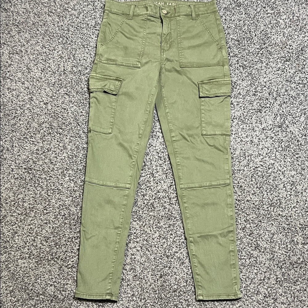 American Eagle Super Stretch High Rise Jeggings Size 8 Regular EUC